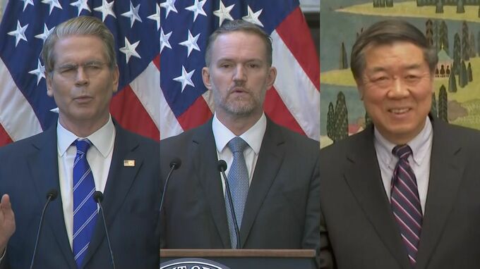米中高官がオンラインで会談　米中貿易協議の早期開催で合意　首脳会談に向け調整か