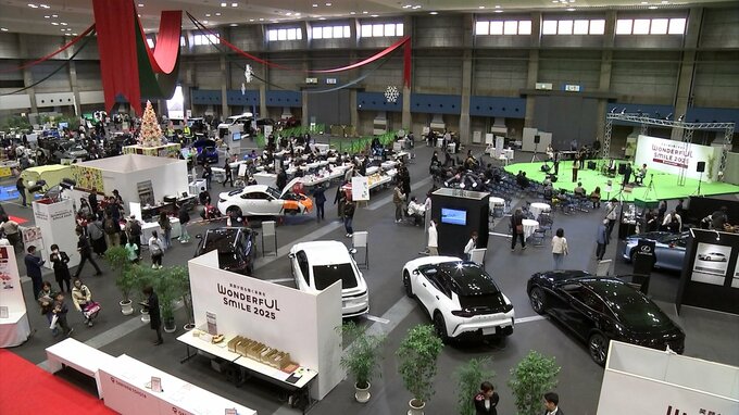 車がつないだ80年　地域の人たちに感謝を伝え笑顔に　岡山トヨタ自動車が「WONDERFUL SMILE 2025」開催【岡山】|TBS NEWS DIG