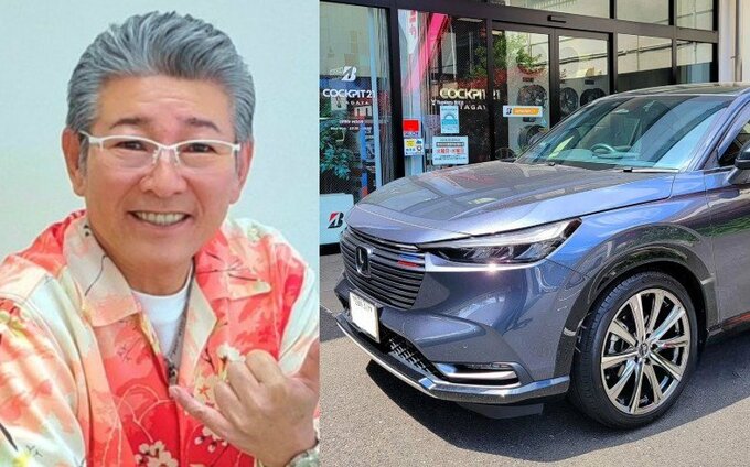 【 布川敏和 】愛車ホンダ・ヴェゼルを夏タイヤに交換「このホイールの方が, やっぱイイなぁ~~~！」|TBS NEWS DIG