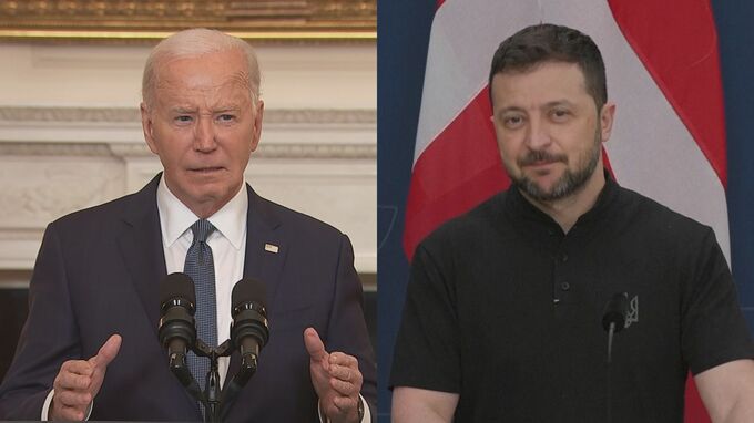 バイデン大統領　フランスでゼレンスキー大統領と会談へ　ノルマンディー上陸作戦80年の式典にあわせて