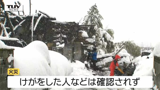 未明に火災　倉庫1棟が焼ける　他の建物への延焼なし（山形・鶴岡市）|TBS NEWS DIG