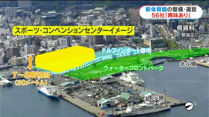 新体育館の整備・運営に興味あり５６社　景観配慮し高さ３０ｍ以下など鹿児島県が条件提示　|　鹿児島のニュース｜MBC NEWS｜南日本放送