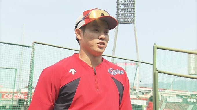 【カープ開幕】ドラ３勝田「存分に暴れ回る‼」　憧れの菊池涼介と二遊間か　「ワクワクしている」　リフレッシュは温泉？　　本拠地開幕、いよいよプレイボール|TBS NEWS DIG