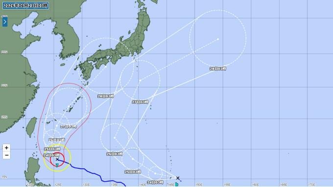 【ダブル台風か】台風7号は週末日本接近へ　「台風のたまご」発生、明日にも台風へ発達予想【最新進路】|TBS NEWS DIG
