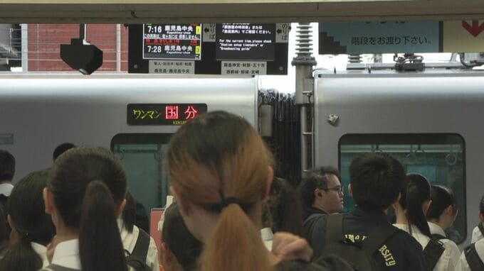 JR日豊本線の鹿児島～国分　本数減らし運転再開|TBS NEWS DIG
