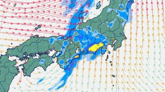 西日本から東日本　２４日明け方にかけて、落雷や局地的に非常に激しい雨、突風などに注意　|　山梨のニュース | ＵＴＹテレビ山梨