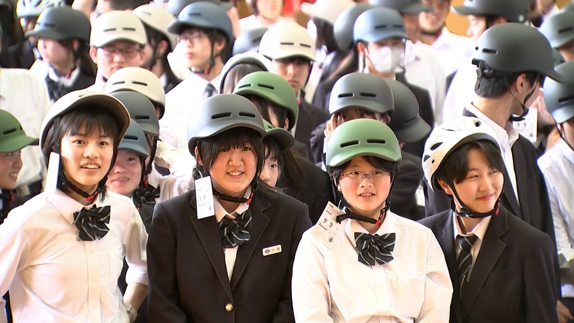 東かがわ市の高校を自転車の安全運転に取り組む「アンバサダー校」に