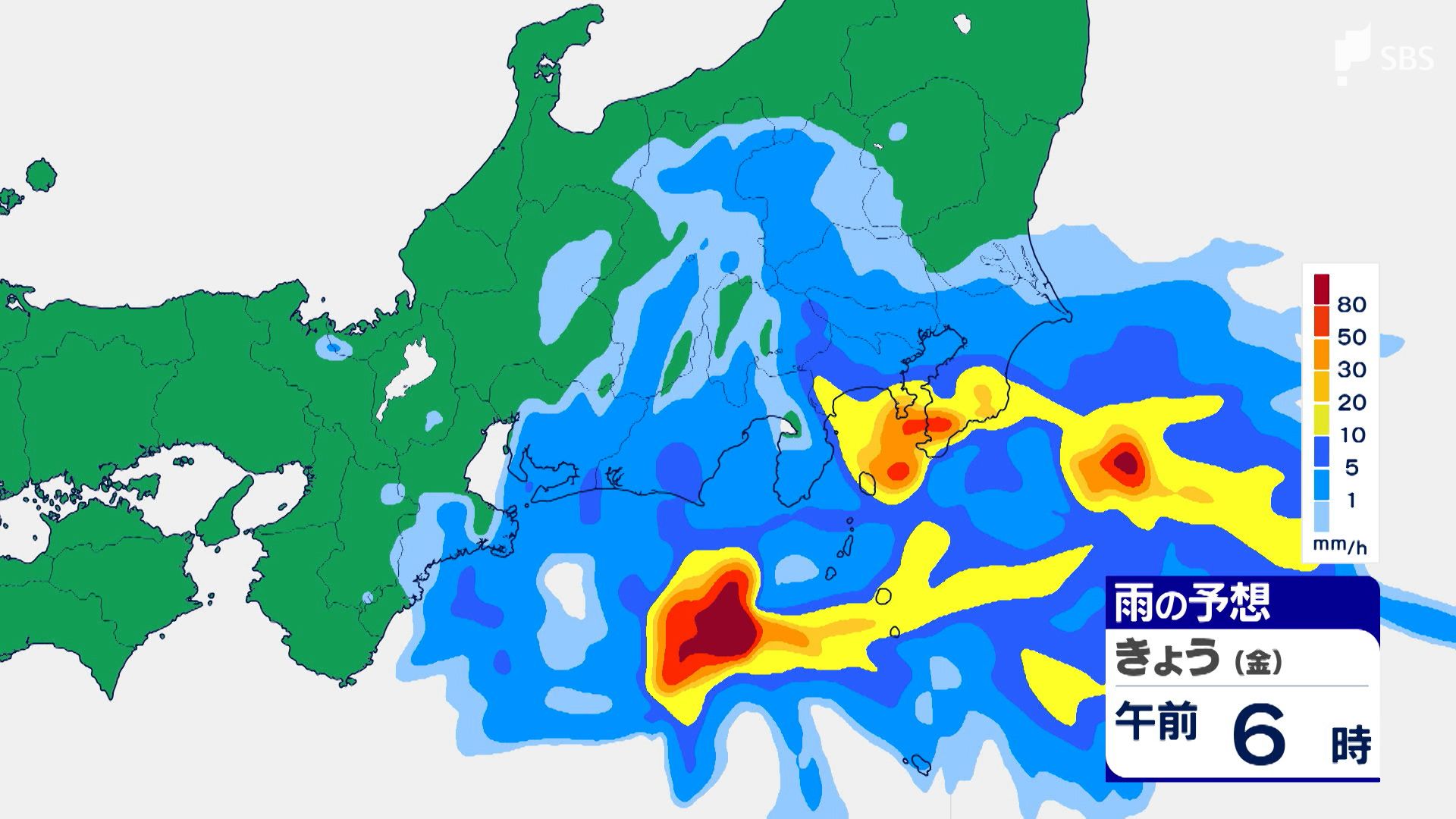 台風情報】台風13号 8日午後には東日本にかなり接近し上陸する見込み
