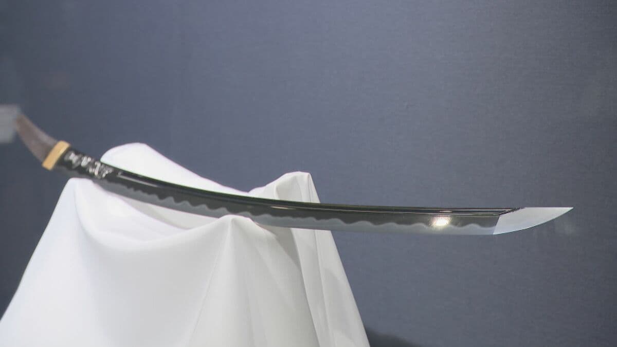 上杉謙信が“持っていたとされる刀”が名古屋で見られる！長さ80センチ超 戦後はアメリカへ… 去年オークションに出品され日本に戻る 名古屋刀剣博物館