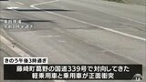 国道で対向車同士衝突 軽自動車運転の76歳女性死亡 青森県藤崎町|TBS NEWS DIG