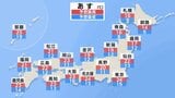 天気は回復傾向　日差しが戻ると共に気温上昇　東京24℃、宇都宮・前橋などでは25℃以上の夏日になる見込み【あす4月5日の天気】|TBS NEWS DIG