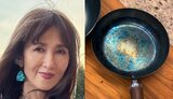 【 工藤静香 】 鉄のフライパン 「一度火を通すと色が変わって、ちょっと育てている感じになります」「お肉に伝わる温度がすごく良い!」 SNSにつづる|TBS NEWS DIG