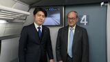 リニア中央新幹線　国土交通大臣が山梨実験線に試乗　静岡工区の環境対策を確認するモニタリング会議の座長と共に　|　静岡のニュース | SBSNEWS | 静岡放送