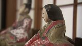 柔らかな表情の内裏雛 鮮やかな色どりの土人形 花巻人形200点を保護庭園に展示 岩手・盛岡市|TBS NEWS DIG