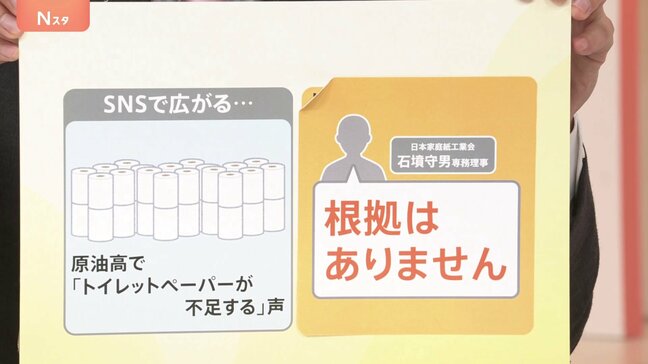 「冷静な消費行動を」“トイレットペーパーが不足”に根拠なし？ ホルムズ海峡“封鎖”で生活への影響は【Nスタ解説】|TBS NEWS DIG