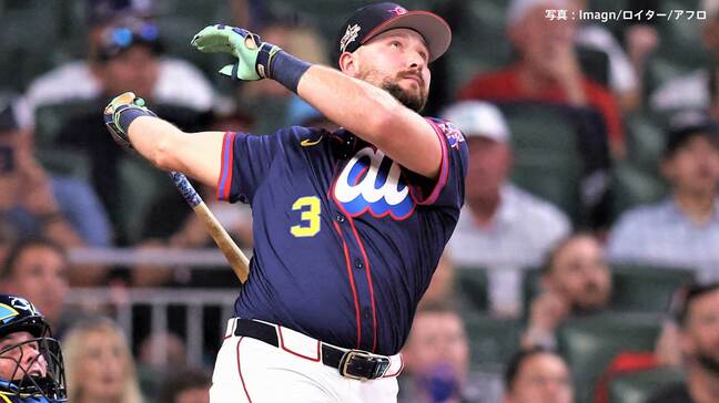 HRダービーは38本塁打のローリーがV！1回戦“2㎝で勝利”から史上初のスイッチヒッター＆捕手での単独優勝、大谷は笑顔で観戦|TBS NEWS DIG