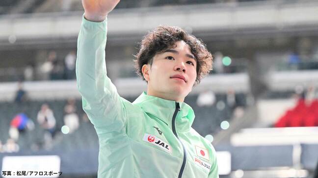 体操・岡慎之助「嬉しいけどモヤモヤしている」大会連覇で初の世界選手権代表に決定、橋本大輝との五輪王者対決を制す|TBS NEWS DIG