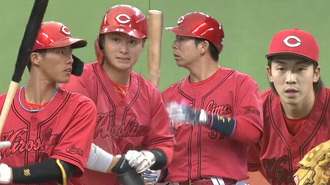 野間復帰、二俣２安打。カープ外野サバイバル|TBS NEWS DIG