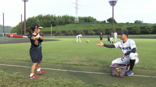 くふうハヤテベンチャーズ静岡の選手が子どもたちに野球教室=静岡・清水区|TBS NEWS DIG