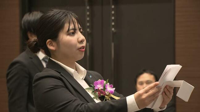 新入社員「県民の暮らしや経済活動を支え続ける人材に」　沖縄電力で新入社員33人が入社式|TBS NEWS DIG