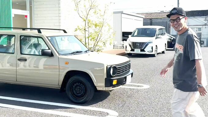 「土佐兄弟」卓也さん　日産の「ラシーン」納車を報告　愛称は「ラッちゃん」　「可愛いんだな『丸目』でな…」愛車を語る|TBS NEWS DIG