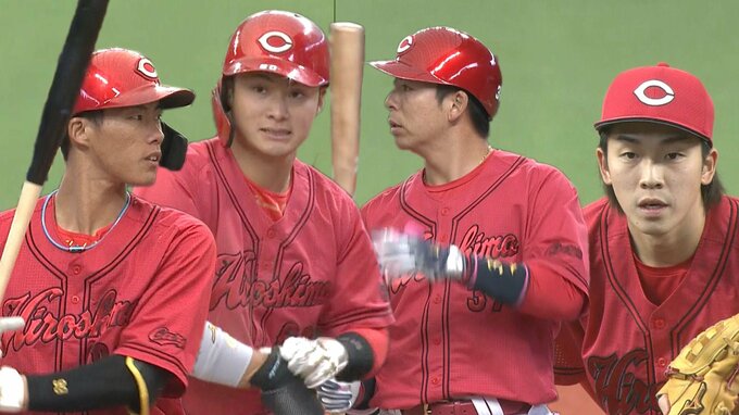 野間復帰、二俣２安打。カープ外野サバイバル|TBS NEWS DIG
