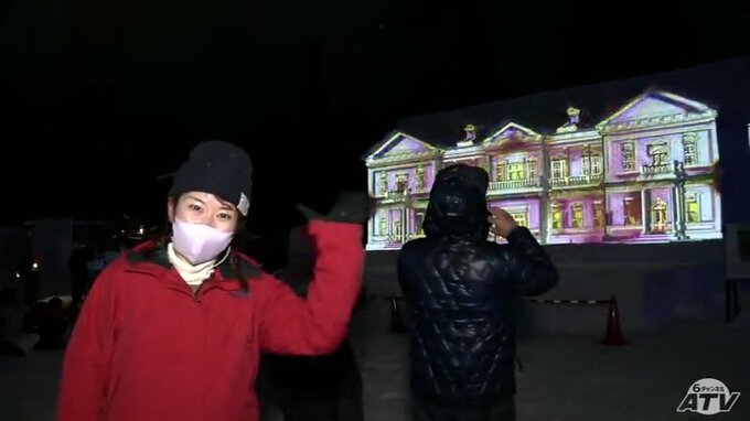 ２年ぶり開催の弘前城雪燈籠まつり　滑り台・キャンドル・かまくら見所たっぷり|TBS NEWS DIG