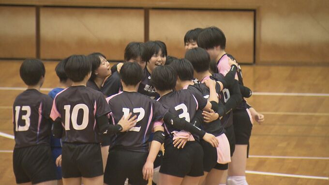 郡山女子大附属高校が５回連続優勝　福島県高体バレーボール女子決勝　福島　|　福島のニュース│TUF