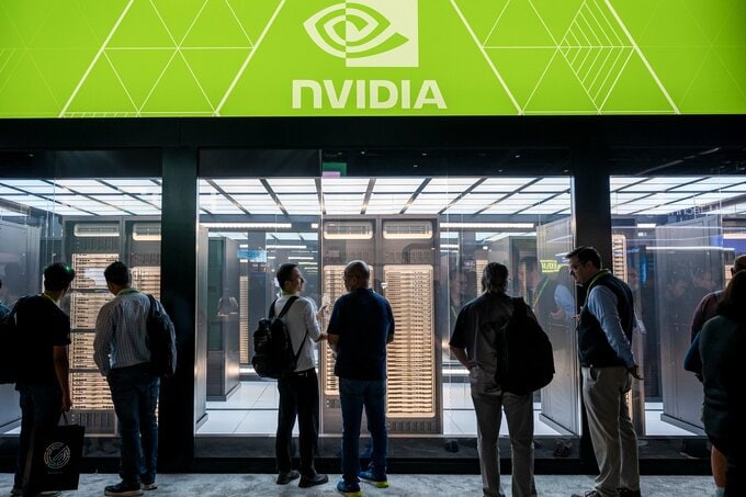 エヌビディア時価総額、6兆ドルに迫る－7日間で株価20%上昇