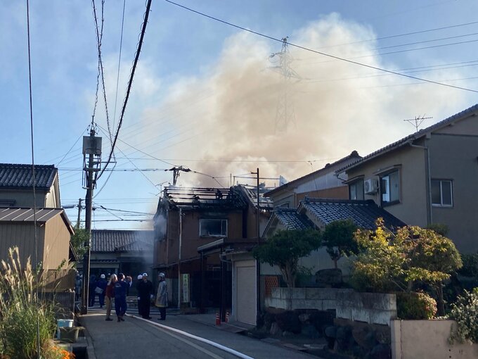 【速報】富山市の住宅で火災 1人の死亡を確認 富山　|　富山のニュース｜天気・防災｜チューリップテレビ