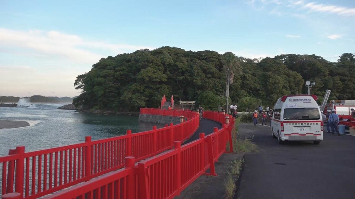 【速報】いちき串木野市の海岸で中学・高校生4人が流され1人救助も3人行方不明　鹿…
