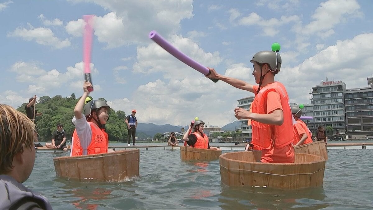 水郷に初夏の到来　日田川開き観光祭
