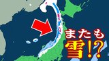 春だよね…?3月最後にまた「雪」か 日本海側を覆う“雪の影” 30日頃から寒気の影響受け気温低下「かなり低く」なる所も 4月からは「かなり高い」気温に⁉【気象庁の「2週間気温予報」・雪と雨の予想シミュレーション】 | 青森のニュース│ATV NEWS│青森テレビ