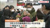 “行動制限のない年末年始で帰省客が増えた?” 新幹線・特急の利用者1万5000人増加 JR東日本新潟支社|TBS NEWS DIG