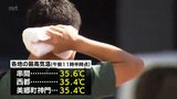 串間市で35.6℃など 宮崎県内は各地で午前中で猛暑日となる危険な暑さ 熱中症警戒アラートが発表(31日午前11時半現在) | MRTニュース | MRT宮崎放送