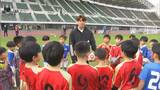 「伝えられる立場になって光栄」岡山県出身で2人目のサッカー日本代表・佐野海舟選手がサッカー教室【岡山】|TBS NEWS DIG