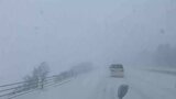 高速道路はホワイトアウトも・・・直後に通行止め 会津で大雪に警戒 福島県の天気(18日午後4時現在) | 福島のニュース│TUF
