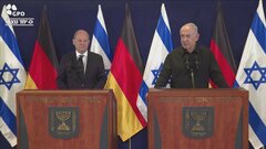 独ショルツ首相がイスラエル訪問　イスラエル支持とガザへの人道支援の必要性強調| TBS CROSS DIG with Bloomberg