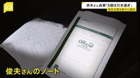 「8億は引き過ぎ…」「刑訴法239条 何人も告発できる」赤木さんノートに自筆の記録…森友文書9000ページ財務省が新たに開示【news23】|TBS NEWS DIG