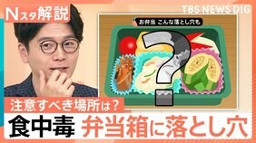 なぜ秋に食中毒が増加？「残暑バテ」で高まるリスク　“食べ方”でも予防が可能？【Nスタ解説】|TBS NEWS DIG