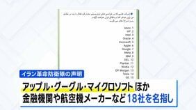 米IT企業18社を「攻撃対象」に　イラン革命防衛隊が警告　アップルやグーグルなど名指しし「暗殺関与なら破壊」|TBS NEWS DIG