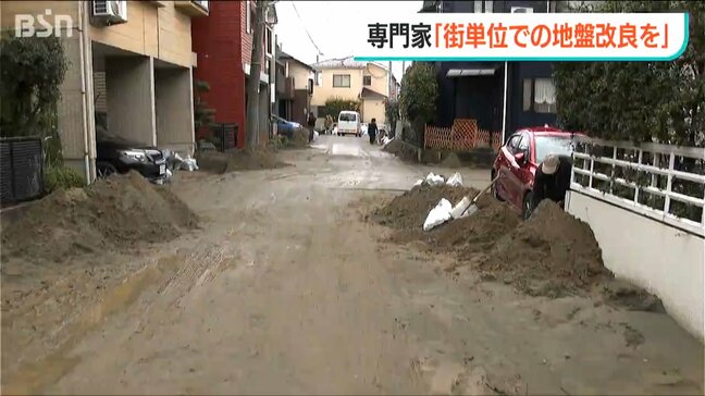 「街単位での地盤改良が必要」新潟市 西区の液状化 専門家が警鐘|TBS NEWS DIG
