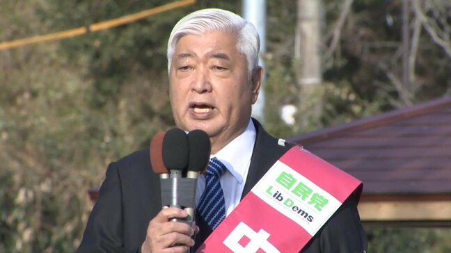 【衆議院選挙2026】候補者の選挙戦に密着 高知1区・中谷元さん(自民党・前職)|TBS NEWS DIG