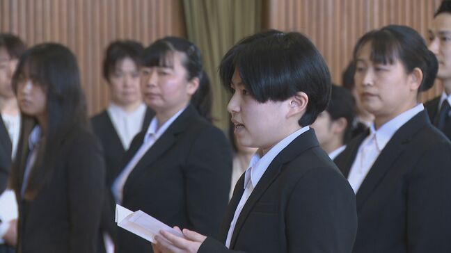 「大きな災害を経験したから」被災地からも新入生 看護師の卵が決意新たに |TBS NEWS DIG