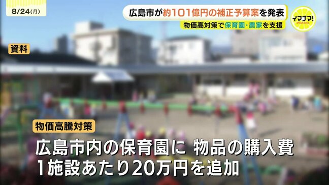 広島市 補正予算案を発表 保育園などの運営支援に約9000万円など 9月の市議会定例会で提出|TBS NEWS DIG