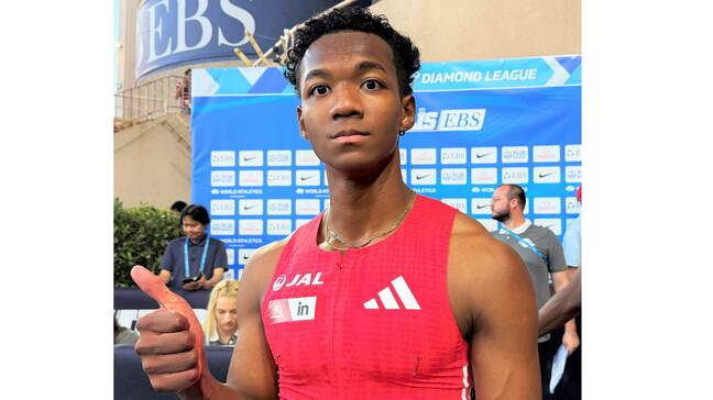 男子110mH 東京世界陸上代表・村竹ラシッドは13秒17で4着【陸上DLモナコ大会】|TBS NEWS DIG