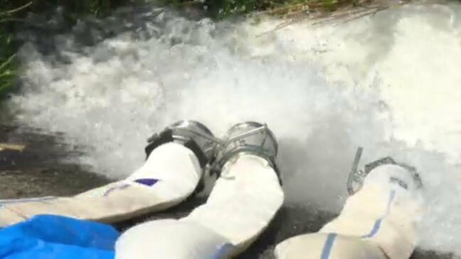 「いかなるときも対応できるよう」 出水期を前に重信川で排水ポンプ車の訓練実施 愛媛・松山市|TBS NEWS DIG