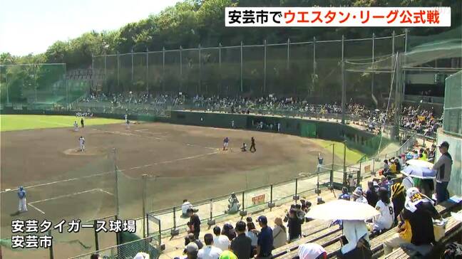 GW初日の高知は晴れ！安芸タイガース球場で開かれたウエスタン・リーグ公式戦に大勢の野球ファン詰めかける|TBS NEWS DIG