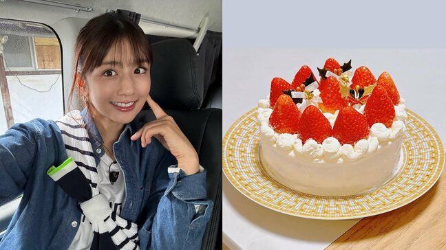 【小倉優子】手作りケーキを披露　「夕方に急に長男が」と要望に応える　「めっちゃクオリティ高い」とファン絶賛|TBS NEWS DIG