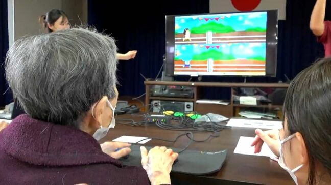 老人ホームがeスポーツで盛り上がる かけっこゲームで対決 鹿児島・霧島市の特別養護老人ホーム|TBS NEWS DIG